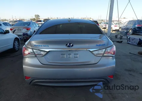 2015 Hyundai Sonata Hybrid z USA, uszkodzony, nr VIN KMHEC4A45FA124883